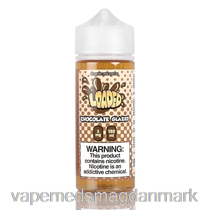Vape Med Smag Chokoladeglaseret Doughnut - Fyldt E-væske - Hensynsløse Fugt - 120ml 6mg